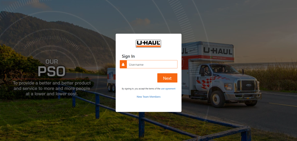 UHaulLife Login Banner Page